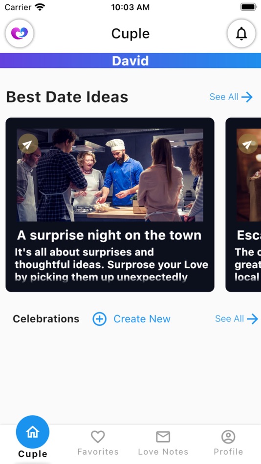 #3. Cuple (iOS) Podle: Herwishlist Group Inc.