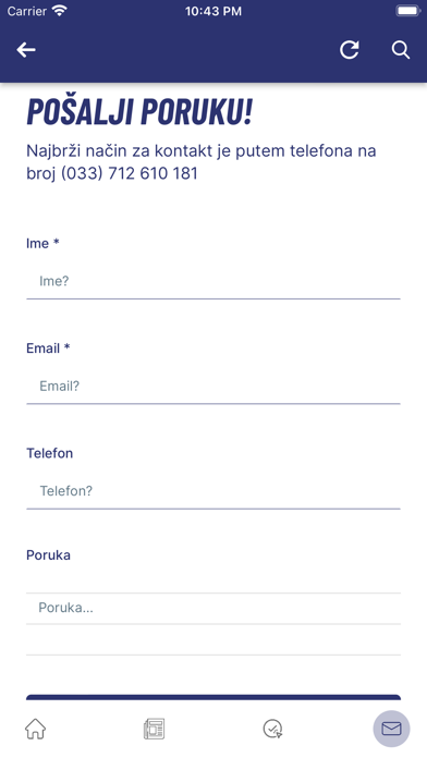 Za Nove Generacije Screenshot