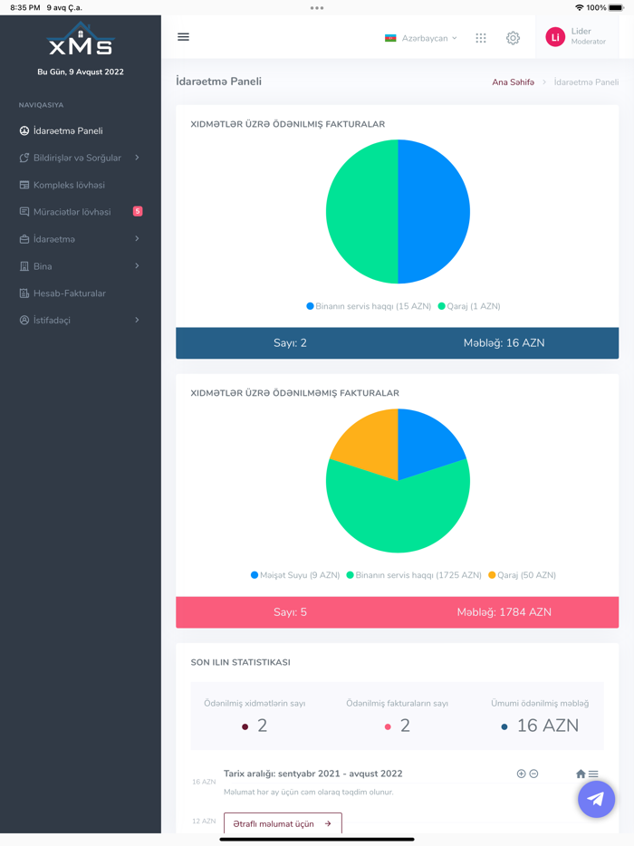 XMS  Xəzər Mənzil Servis