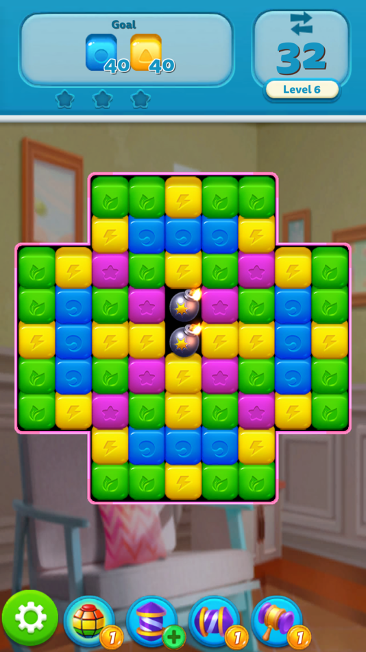#1. 暇つぶしゲーム Cube Blast (iOS) 来自: Basement Apps, Inc.