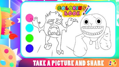 Banban 6 Coloring Quest Screenshot