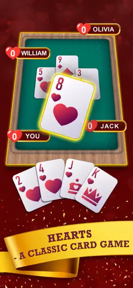 Game screenshot Hearts: Classic Card Game Fun mod apk