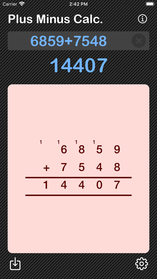 #9. Plus Minus Calculator (iOS) By: Heng Jia Liang