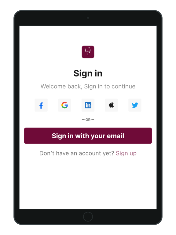 Wine With Jimmy iPad screenshot 2 - Education app