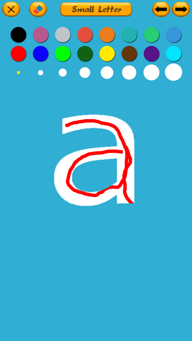 Kids English Letter Tracing Screenshot