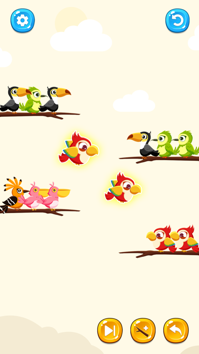 Color Bird Game: Sort It Now Screenshot