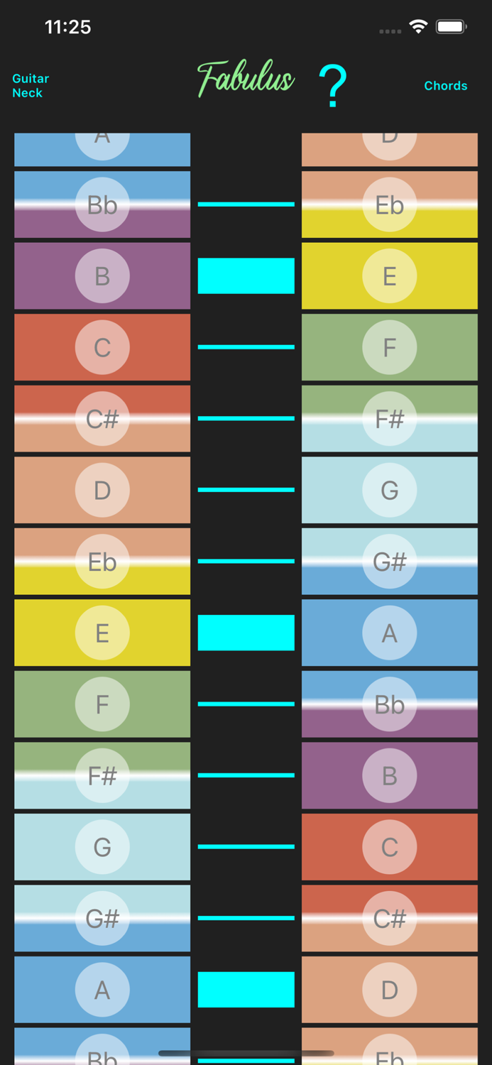 FABULUS Reverse chord finder