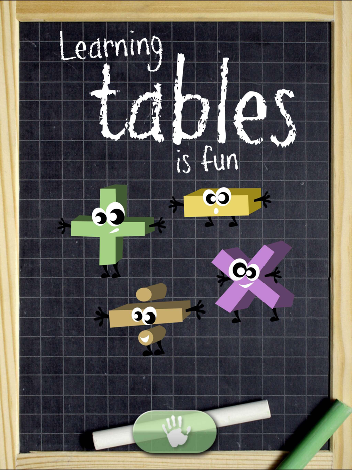 Learning tables is so fun