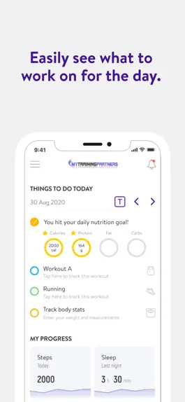 Game screenshot My Training Partners apk