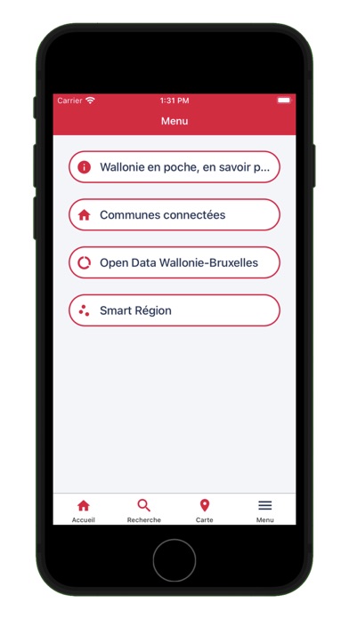 Wallonie en poche Screenshot
