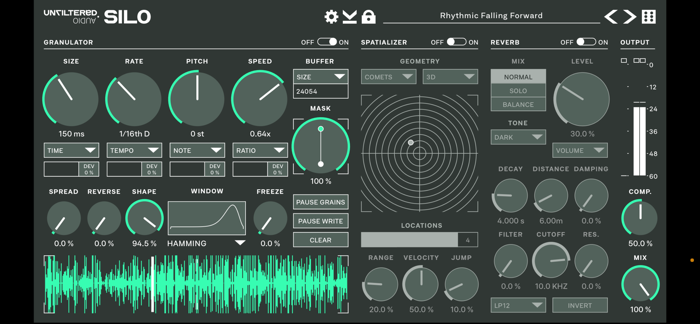 Silo - Granulator and Reverb