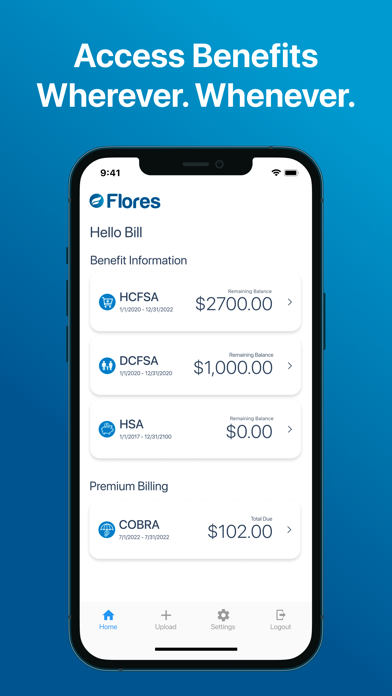 Flores Mobile Screenshot
