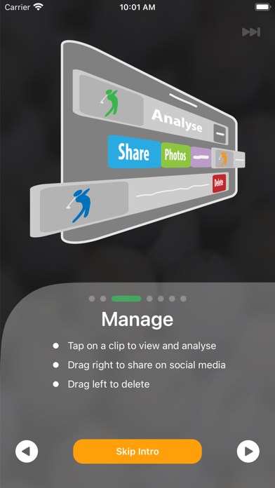 GolfRec - Golf Swing Analyzer Screenshot