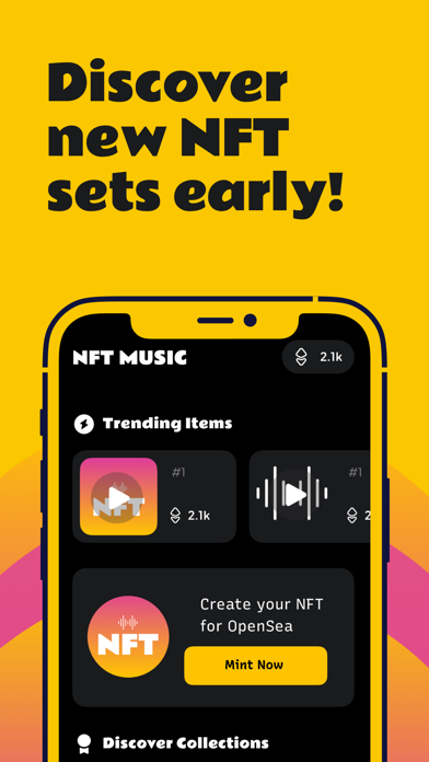 NFT Music Creator - Audio NFTs Screenshot