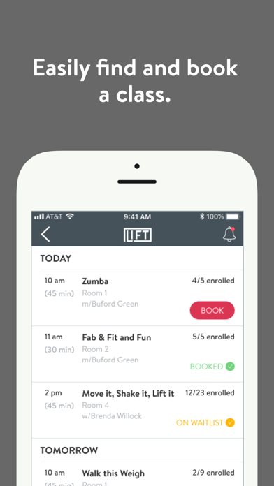 LIFT Training Screenshot