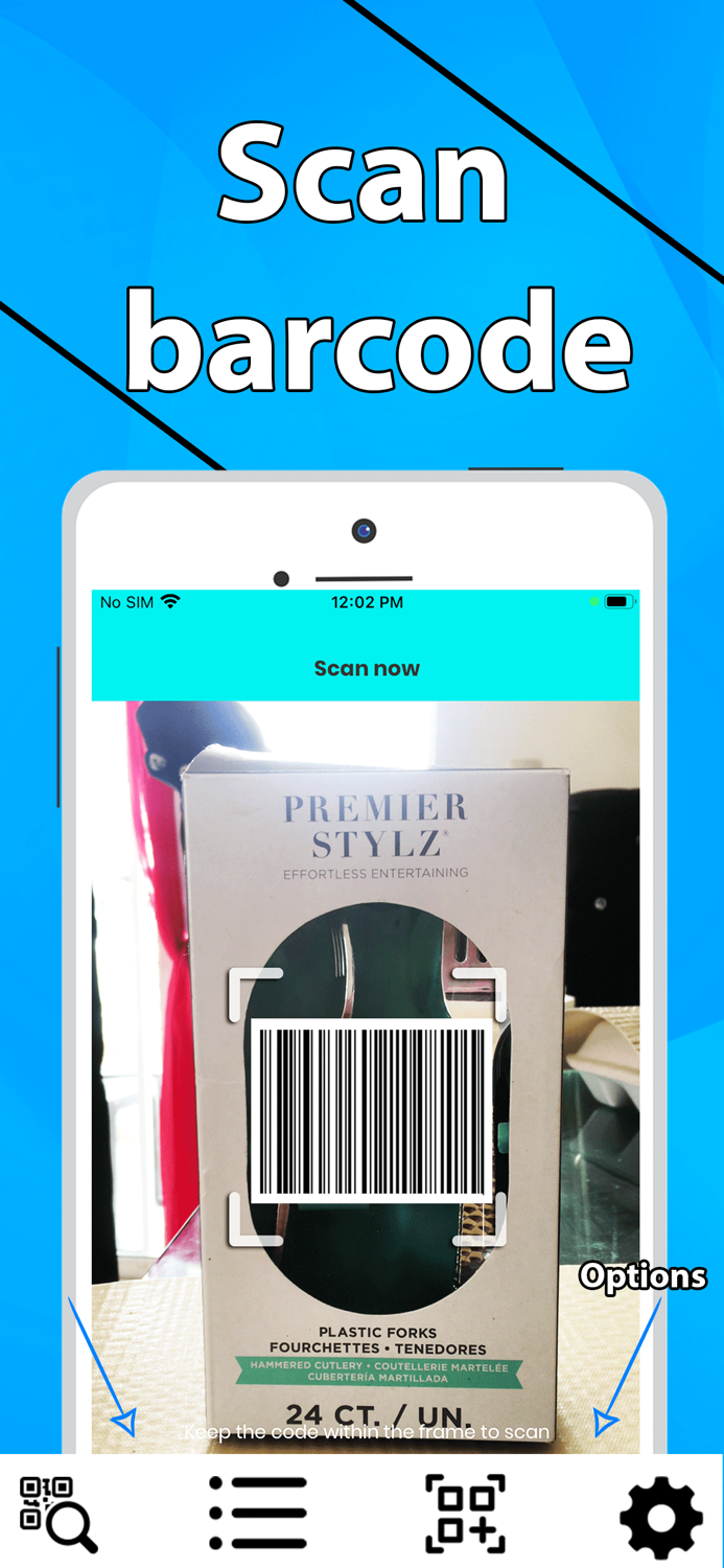 Qr code scanner Scan barcode