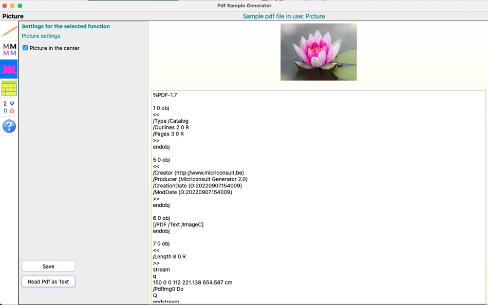 #3. PdfSampleGenerator (macOS) 由: MICRI Consult