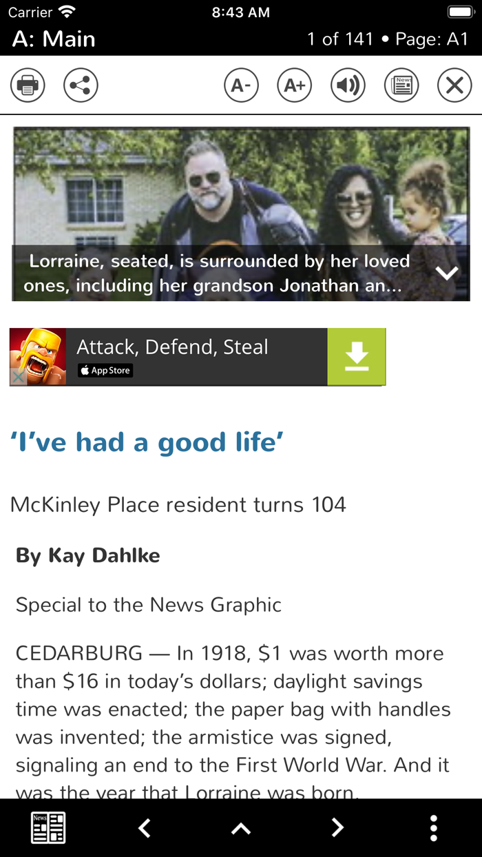 Ozaukee Co. News Graphic