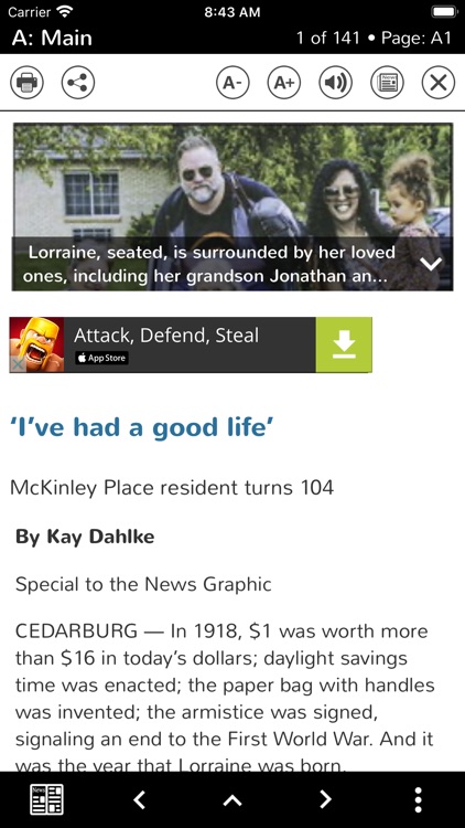 Ozaukee Co. News Graphic screenshot-3