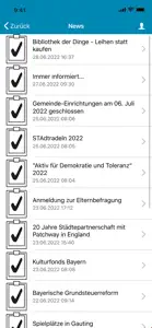 Gemeinde Gauting - App screenshot #2 for iPhone