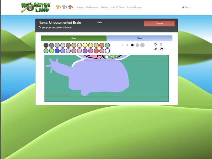 Monsterland Drawing
