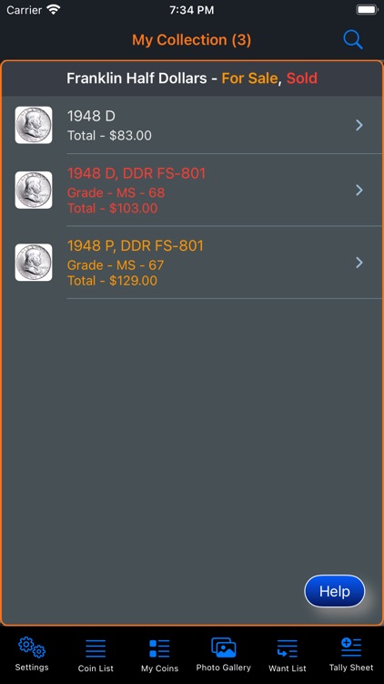 Franklin Half Dollar screenshot-3