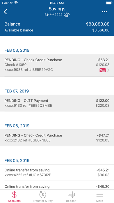 Ciera Bank Mobile Banking Screenshot