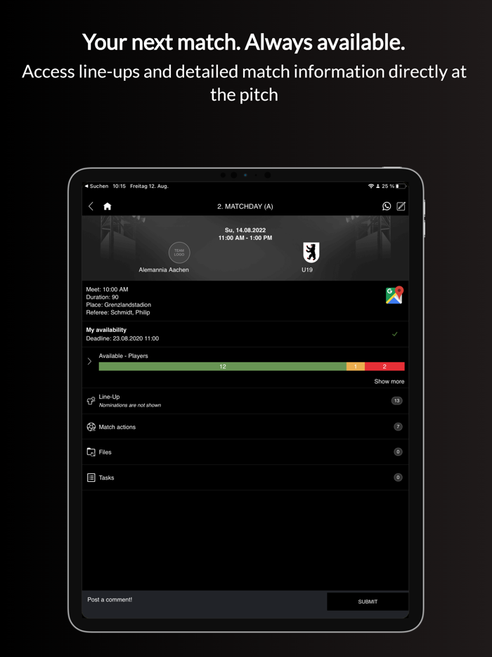 easy2coach Team Manager