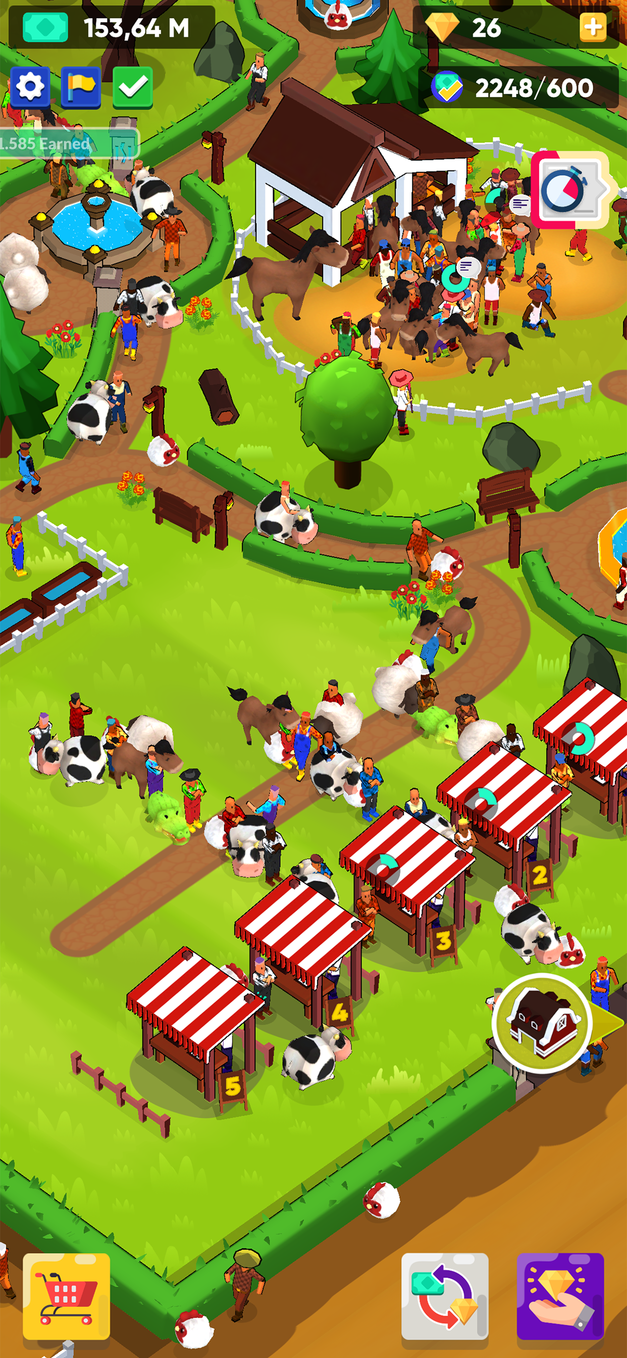 Pet Farm Tycoon : Idle Animals
