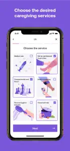 FLEXXI - Care & Help booking screenshot #3 for iPhone