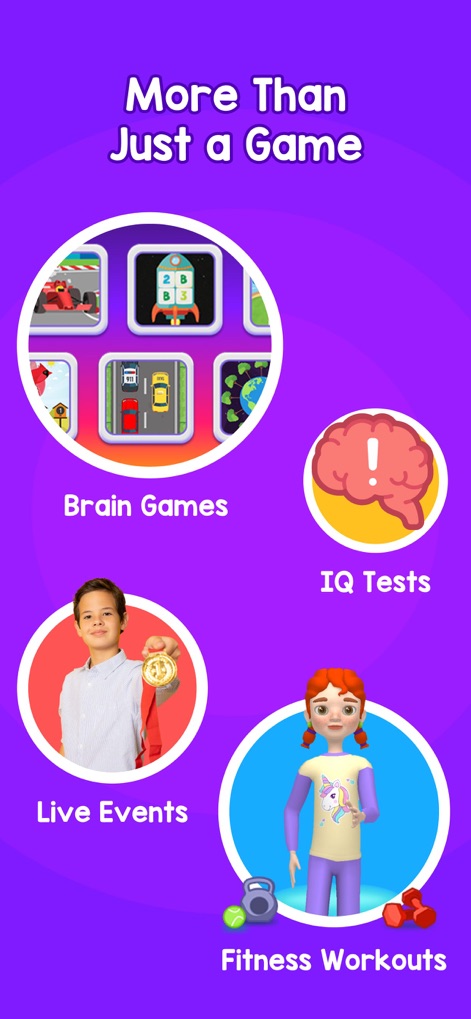 MentalUP - Kids Learning Games - The app offers a diverse range of activities, including engaging brain games and certified IQ tests, to foster comprehensive skill development.
