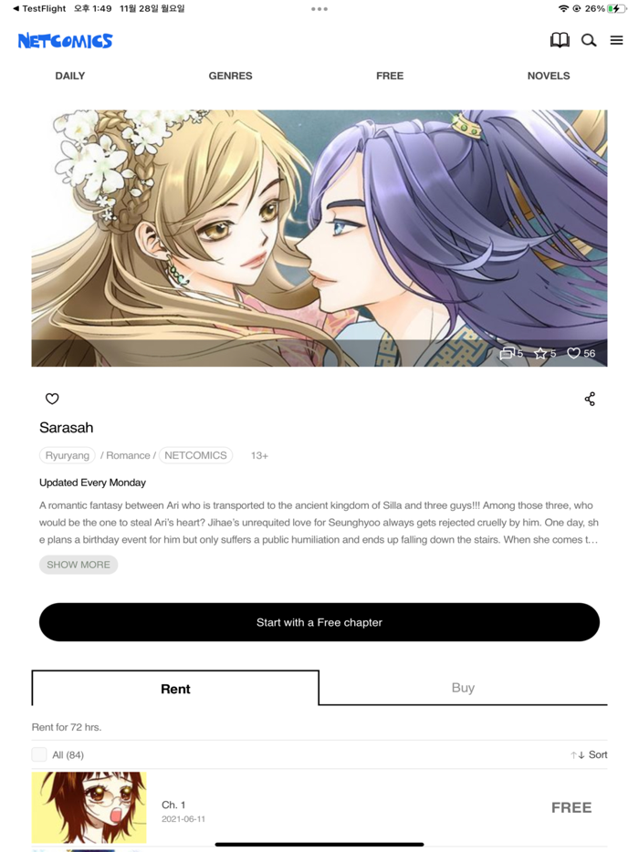 NETCOMICS - Webtoon and Manga