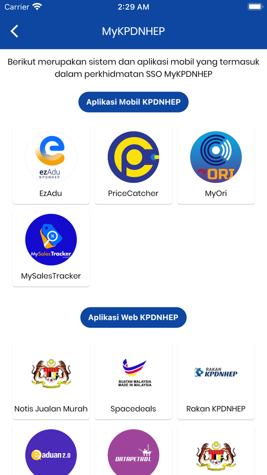 #2. MyKPDN (iOS) 由: BPM KPDNKK