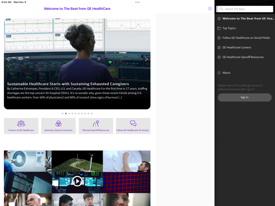 The Beat from GE HealthCareのおすすめ画像2