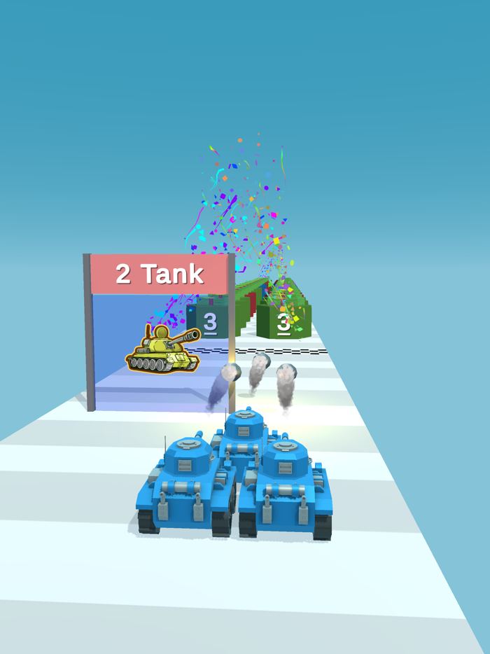 Runner Merge Tank adventure