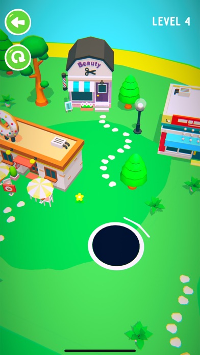 Baby hole kids eating games io Screenshot