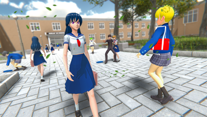 Anime High School Girl Life 3Dのおすすめ画像10