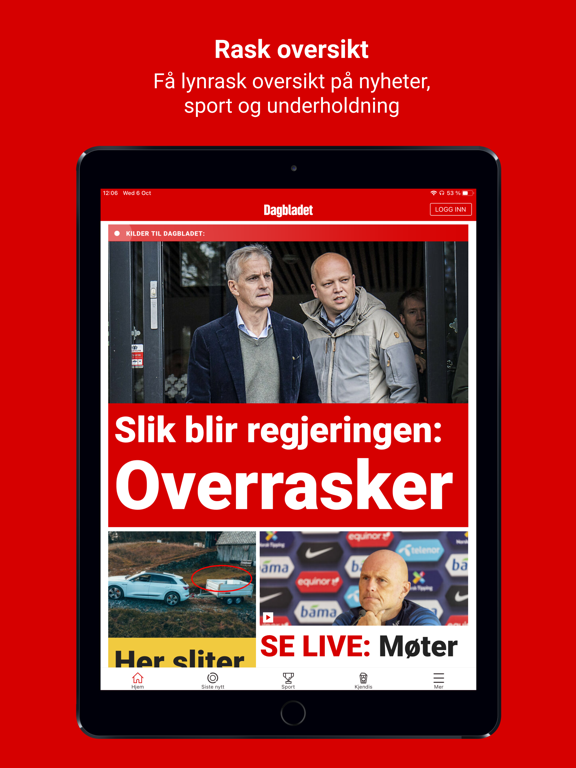 Screenshot #4 pour Dagbladet Nyheter