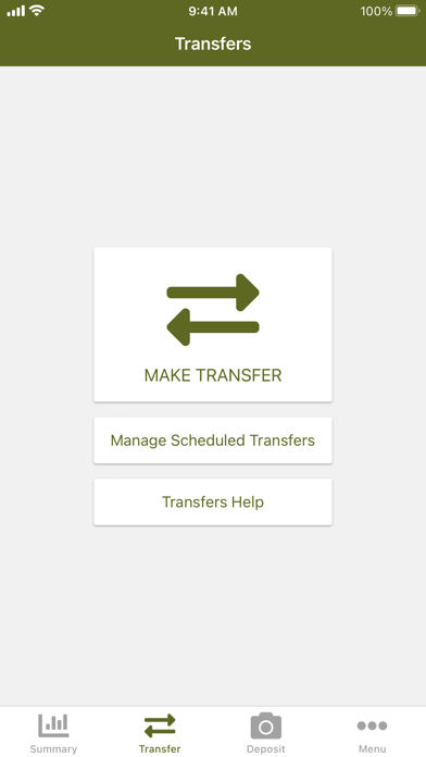 Mokelumne FCU - Mobile Banking Screenshot
