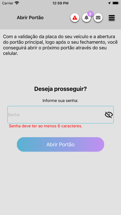 NIC Acesso Screenshot