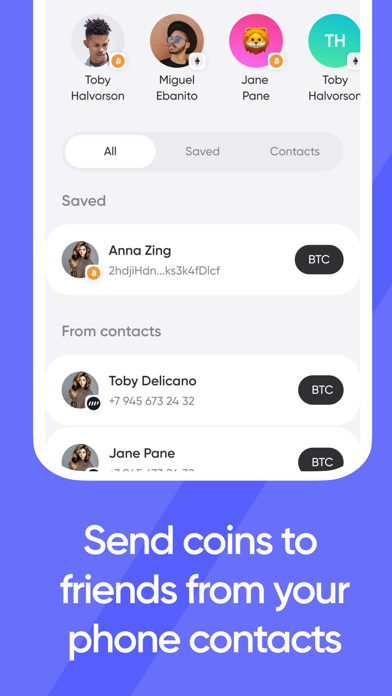 MoneyPipe: New HD Wallet Screenshot