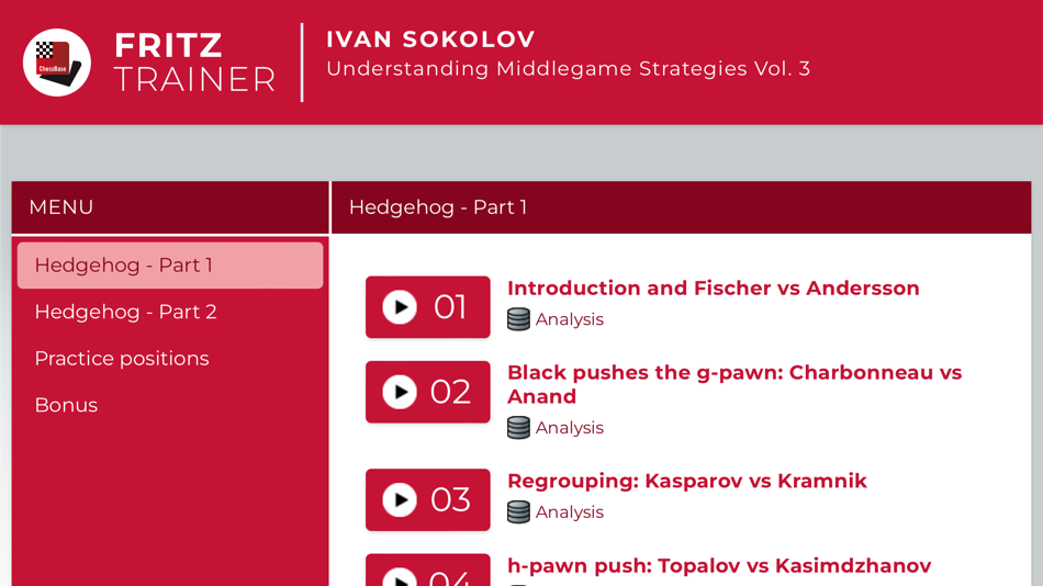 #3. Strategies Vol.3 (iOS) 由: ChessBase GmbH