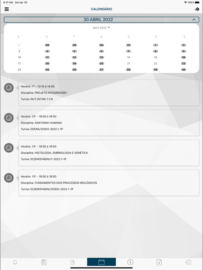 Colégio Aplicação Aluno