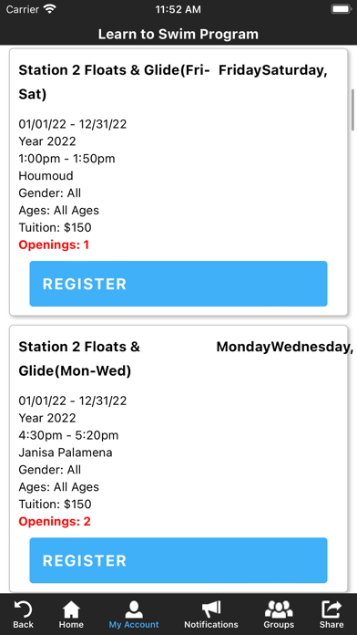 SwimAmerica School - Kuwait Screenshot