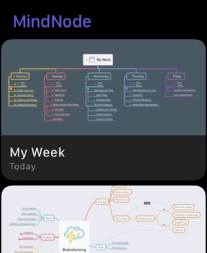 ‎MindNode - Mind Map & Outline Capture d'écran