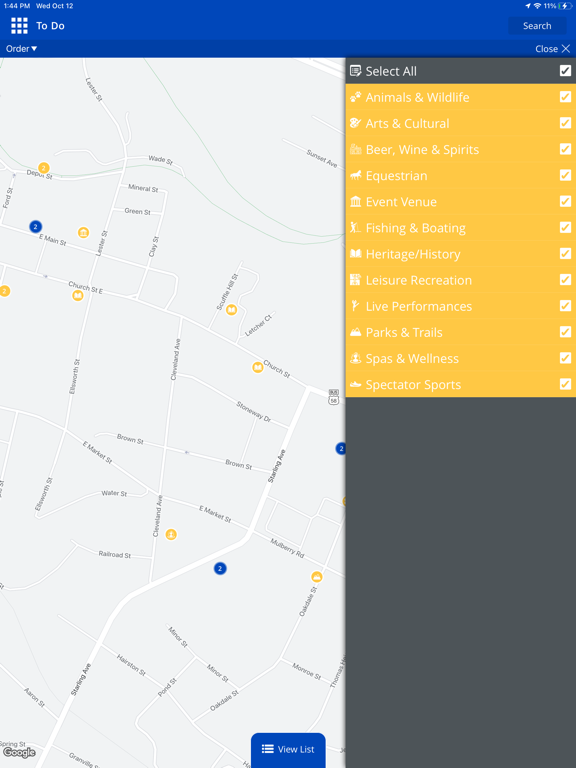 VisitMartinsville iPad screenshot 4 - Travel app