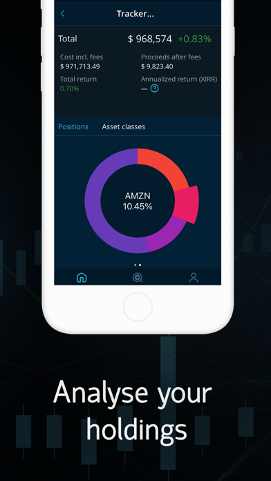 LiveQuote Stock Market Tracker Screenshot