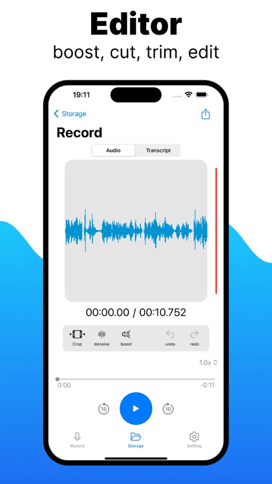 #2. Voice Memos App (iOS) Podle: Tatiana Belova