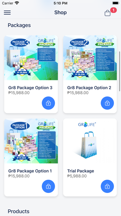 Gr8Life International Corp. Screenshot