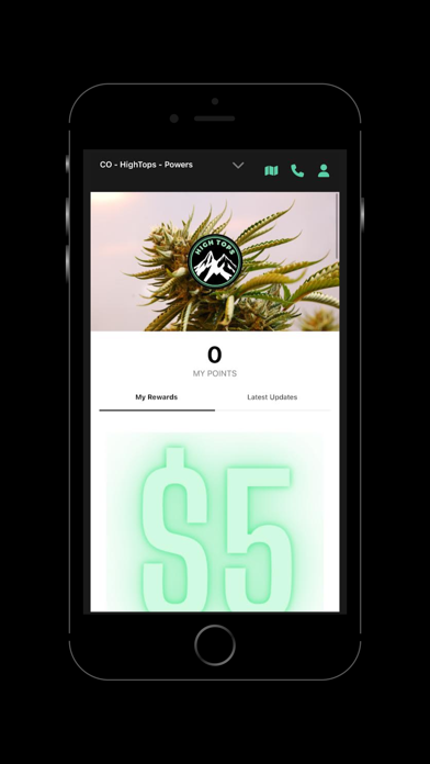 HighTops Cannabis Screenshot